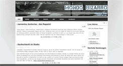 Desktop Screenshot of mondobizarro.de