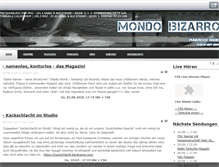 Tablet Screenshot of mondobizarro.de